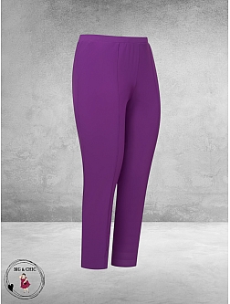 PLUS BASICS Broek 7/8 Lavender